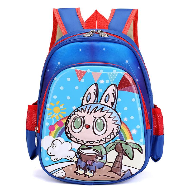 12-inch Schoolbag Boy Backpack 3D Three-dimensional Hard Shell Pull Cloth Cartoon Cute Girl Student Bag CLE