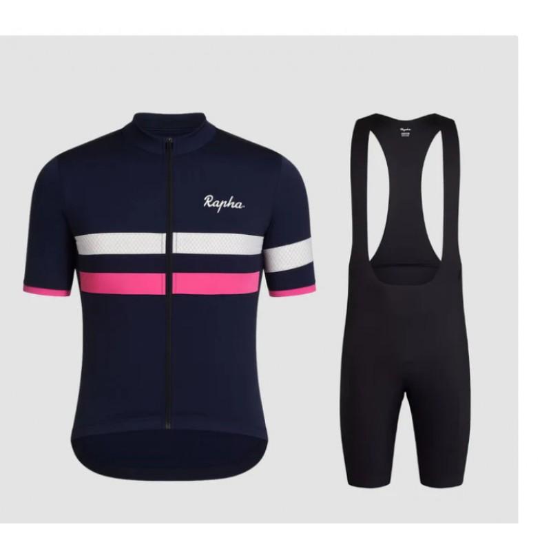 Maßgeschneidertes Radtrikot-Set Kurzarm-Oberteil Shorts Fahren Atmungsaktiv Feuchtigkeitstransportierend Unisex