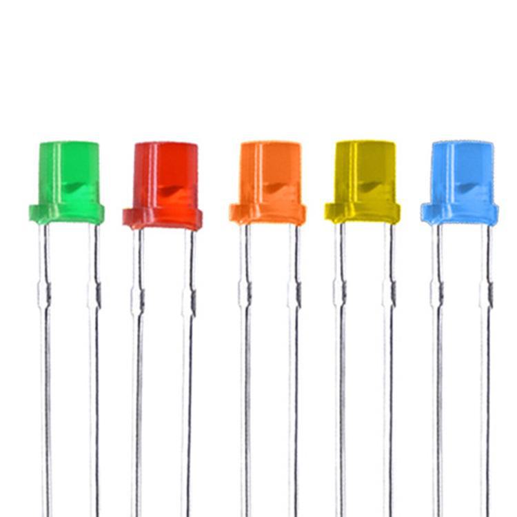 5mm Flat Head High-Brightness RGB Fog LED Lamp Beads
