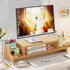 Adjustable Desktop Monitor Riser with Drawer Storage & Laptop Stand