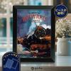 Tenyo Hogwarts Express Stained Art Jigsaw Puzzle 266 Pieces with Frame and Stand 18.2x25.7cm