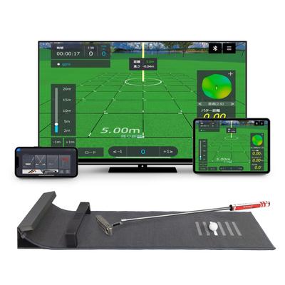 ZEROPUTT Putting Übungs-Golf-Trainingsausrüstung mit automatischer Rücklauffunktion für lange Putts Perfekt für Anfänger und Fortgeschrittene Hilft zu treffen