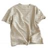 Chic Lace Round Neck Short-Sleeve Women's T-Shirt - 2025 Summer Collection, Loose Fit