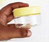 RSINC Small Airtight Tiny Multipurpose 6 Plastic Jar Set (50ml) Spice Jars Kitchen, Dining & Bar | Grocery pickle | Dry Fruits Box | X 6 Jar Set