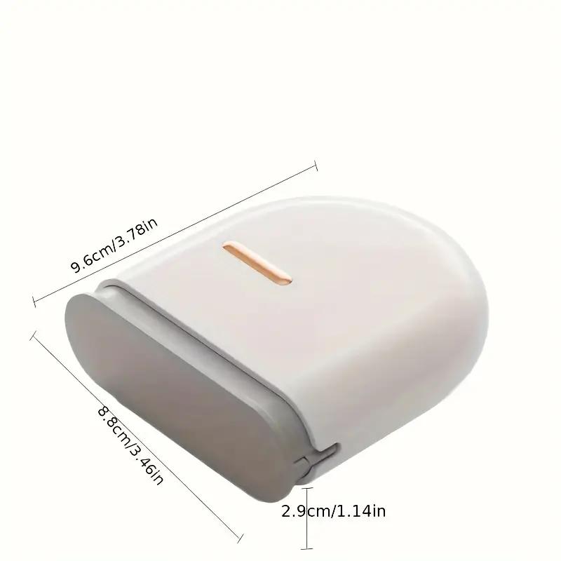 Transparent Cover Dental Storage Box Invisible Braces Box Dentures Orthodontic Cleaning Storage Box Retainer Box Portable Storage Box