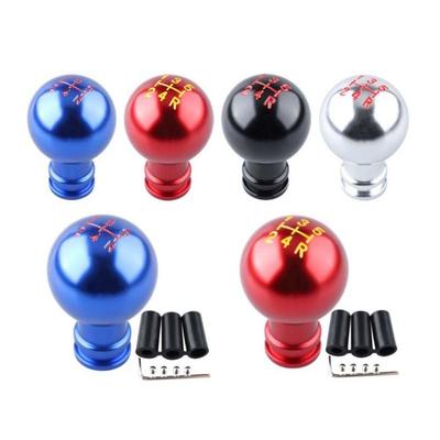 Aluminum Gear Shift Knob 5 Speed Car Gear Level Knobs Universal Car Shifter Lever  Automobile