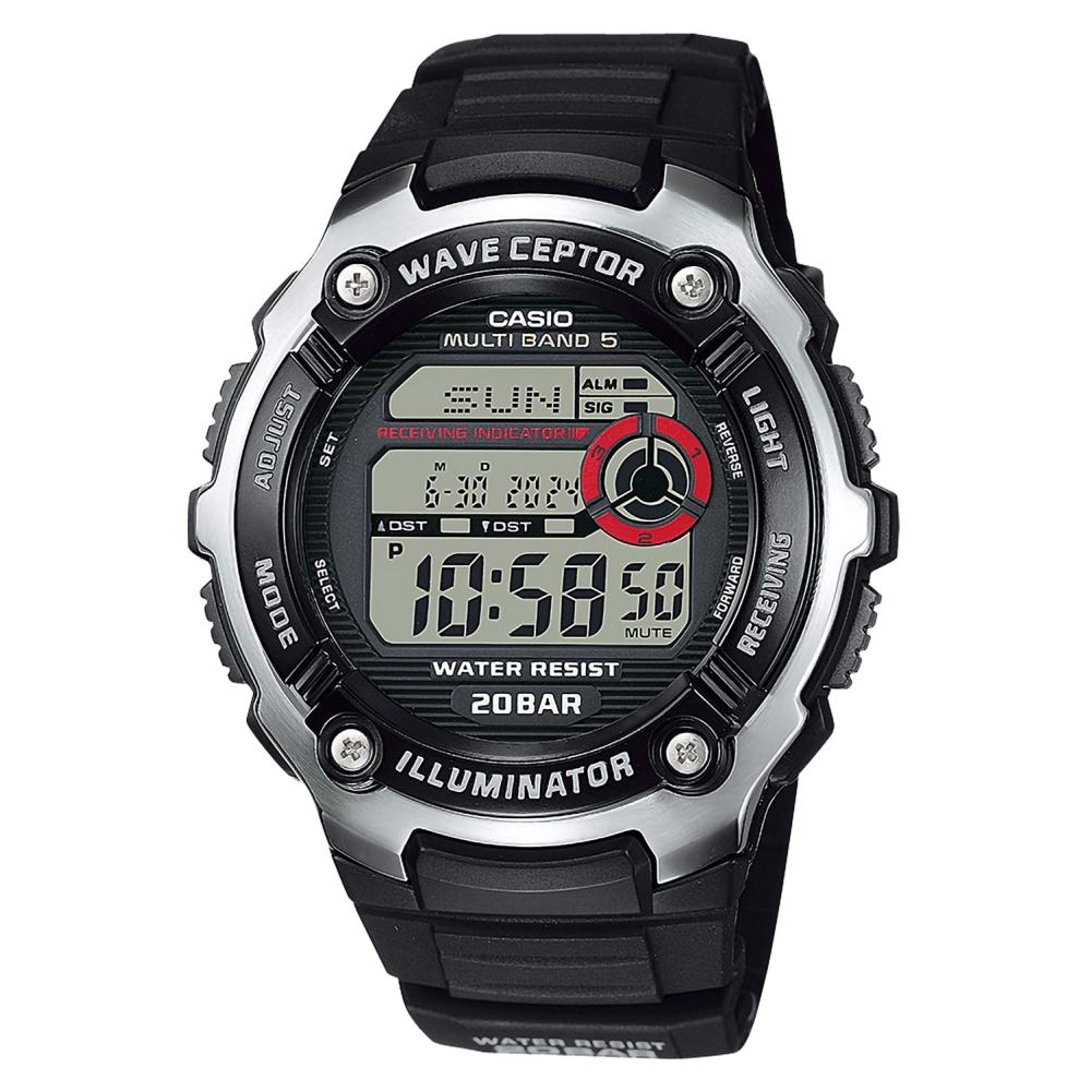 

[Casio] Часы Casio Коллекция [] Wave Scatter Wv 200r 1ajf Черный Для Женщин