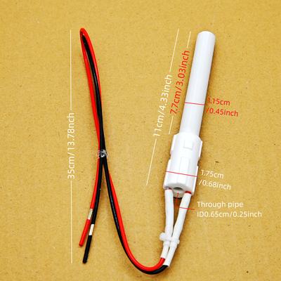 Ceramic Igniter 220V 350W, Quick Ignition for Home Appliance Accessories Pellet Stove Igniter 110mm