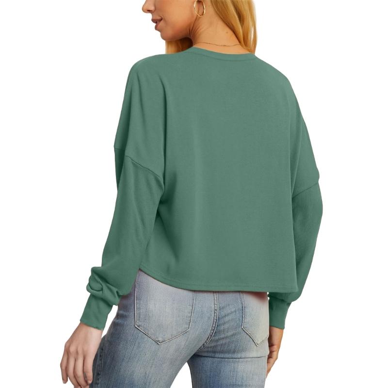 Minimalist Long Sleeve Button Down Knit Sweater Womens Lightweight Stretch Fabric Easy Layering Oversized Cardigan Coat