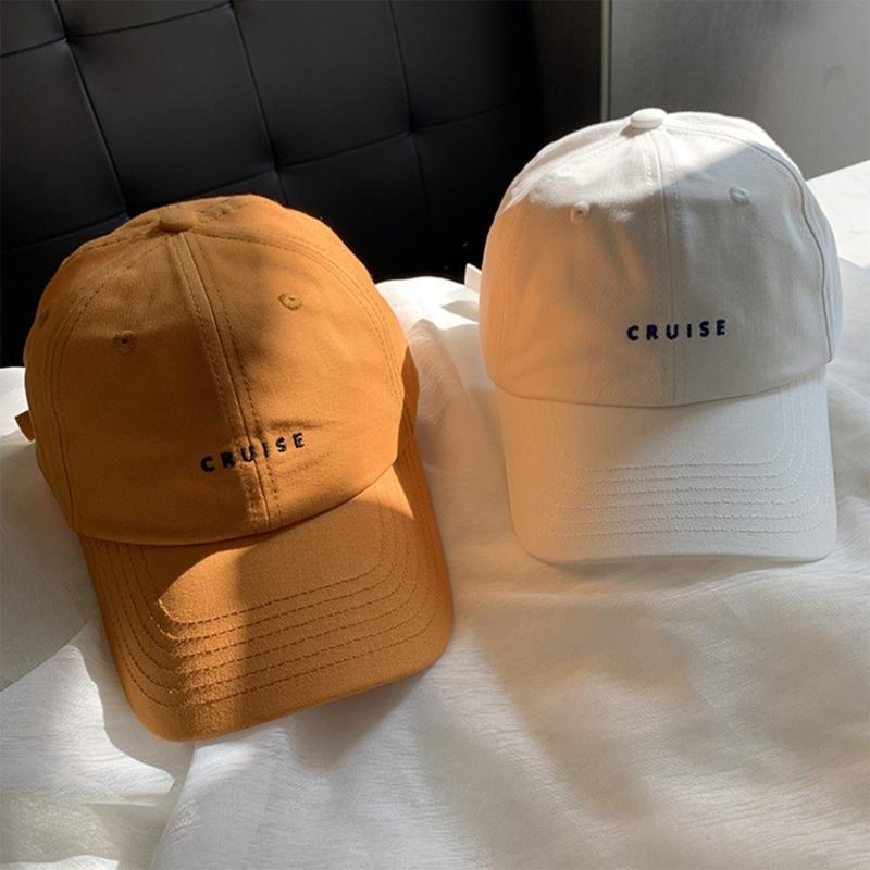 Unisex Baseball Hat Breathable Adjustable Fit Embroidered Lettering For Casual Sports Wear