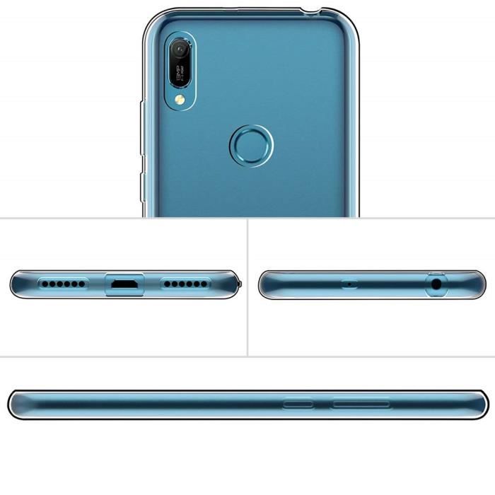 Case - Phonillico® - Huawei Y6 2019 - Y6 PRO 2019 - Y6 PRIME 2019 - Transparent Soft Silicone