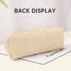 Customizable LOGO Custom Gift Cute Shark Fabric Pencil Case Embroidery Pen Bag Office School Cosmetic Bag
