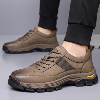 New Autumn and Winter New Climbing Shoes Casual Thickening Men's Sports Shoes Non Slip  Wear Resistant Comfortable Running Shoes