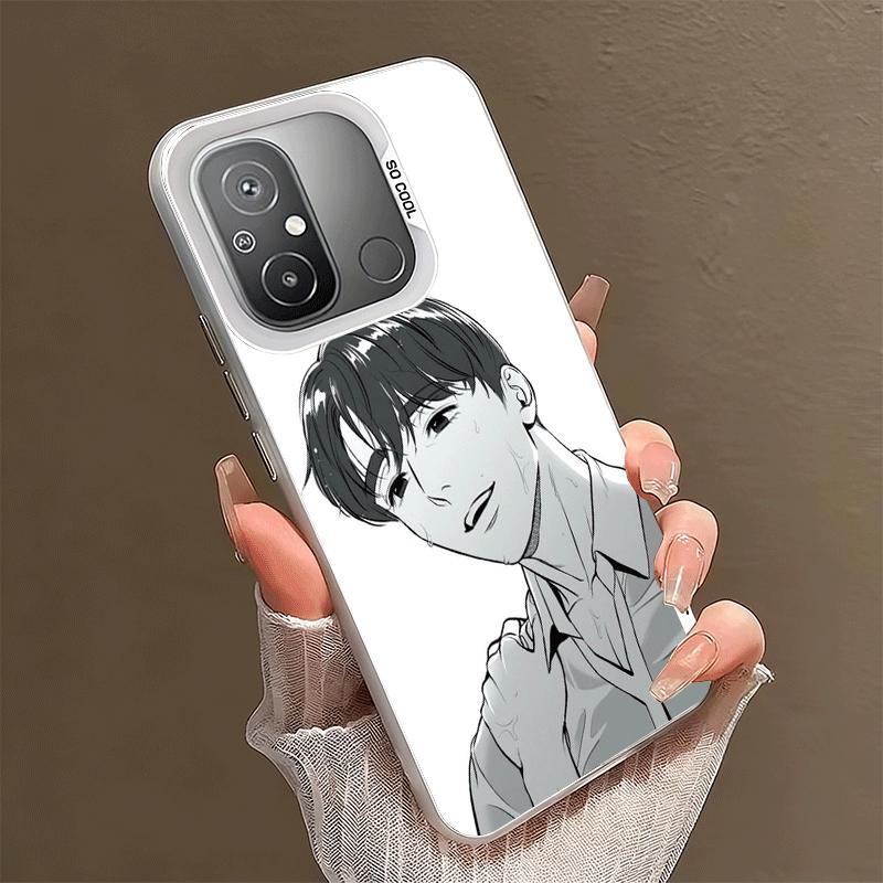 B-J A-Alex Anime Soft Phone Case for Xiaomi Redmi 15C 15 14C 13C 12C Poco X5 X6 X7 Pro X3 F8 F7 Ultra M8 13 12 Cover Back Shell