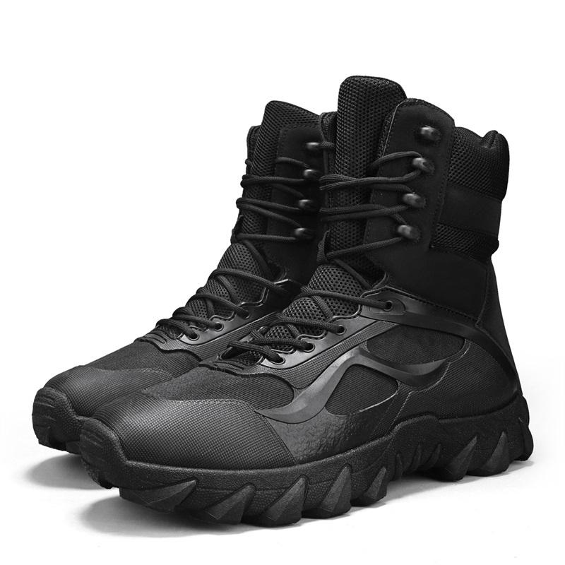 Hiking Man Boot Hunting Men High Quality Brand Leather Boots Work Safty Shoes Men's Boots Outdoor Hunting Shoes Ankle Boots