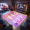 1PC Custom Name Sisters White" Theme Floor Mat Ideal for Living Room, Game Rooms, Office, Bedroom,Floor Mat Playful Design