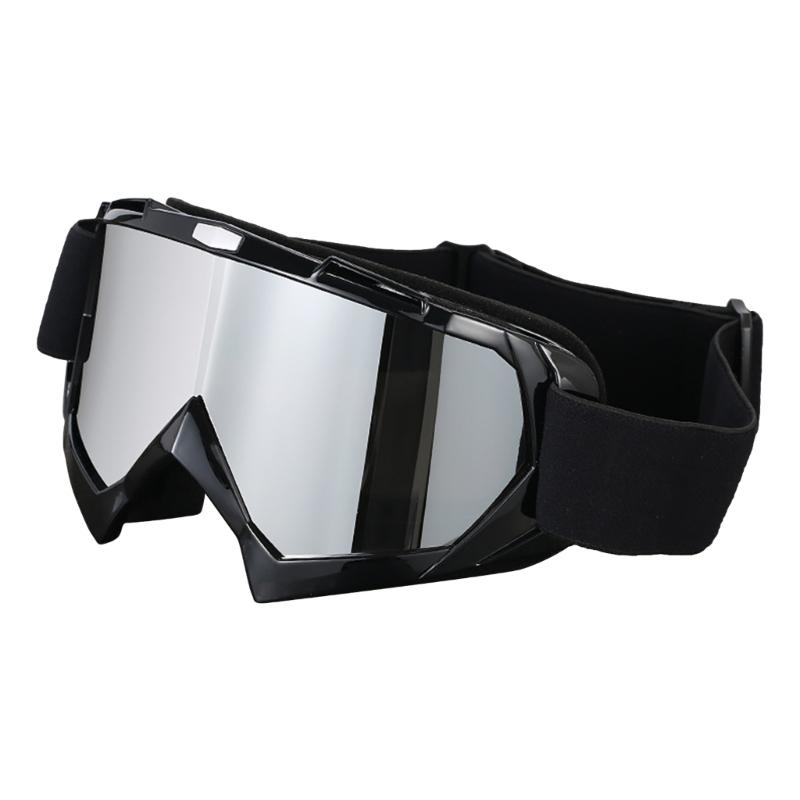 Motorcycle Goggles Dirt Bike Glasses Motocross Windproof ATV Dustproof Scratch Resistant