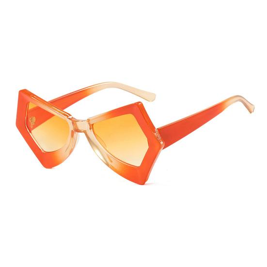 

Blue Light Blocking Glasses Irregular Gradient Frame Eyeglasses Fashionable Gaming Glasses Stylish Eyewear for Men Women Outdoor Activities 1pc N