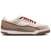 Jordan FLIGHT COURT Breathable Support Low Top Vintage Basketball Shoes Women's Beige Red IQ1107-171