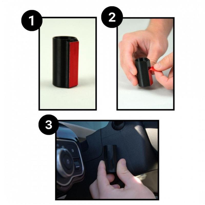 Car Lipsticks Holder Vehicle Rack Organizer Mount for Lipsticks No Punch Vehicle Chap Stick Holder for Friends Family Children