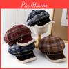 Winter Warm Wool Round Top Cap With Foldresistant Structure And Versatile Style