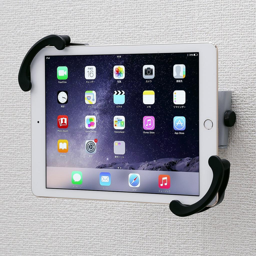 Sanwa Supply CR-LATAB15 VESA Mounting Holder with Key for iPadtablet