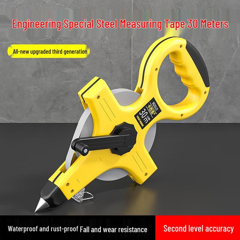 Cassilo Engineering Portable Steel Tape Measure