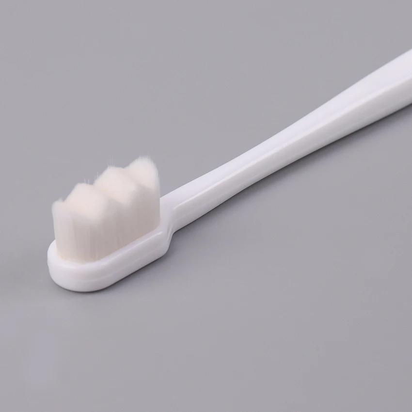 5PCS Soft Bristled Nano Toothbrush Deep Cleaning Ultra-Fine Toothbrush Portable Travel Dental Oral Care Brush Manual Toothbrush