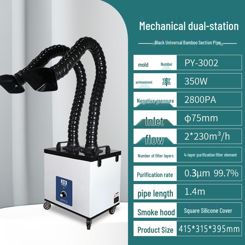 Compact Smoke Purifier & Absorber for Soldering, Welding & Laser Marking