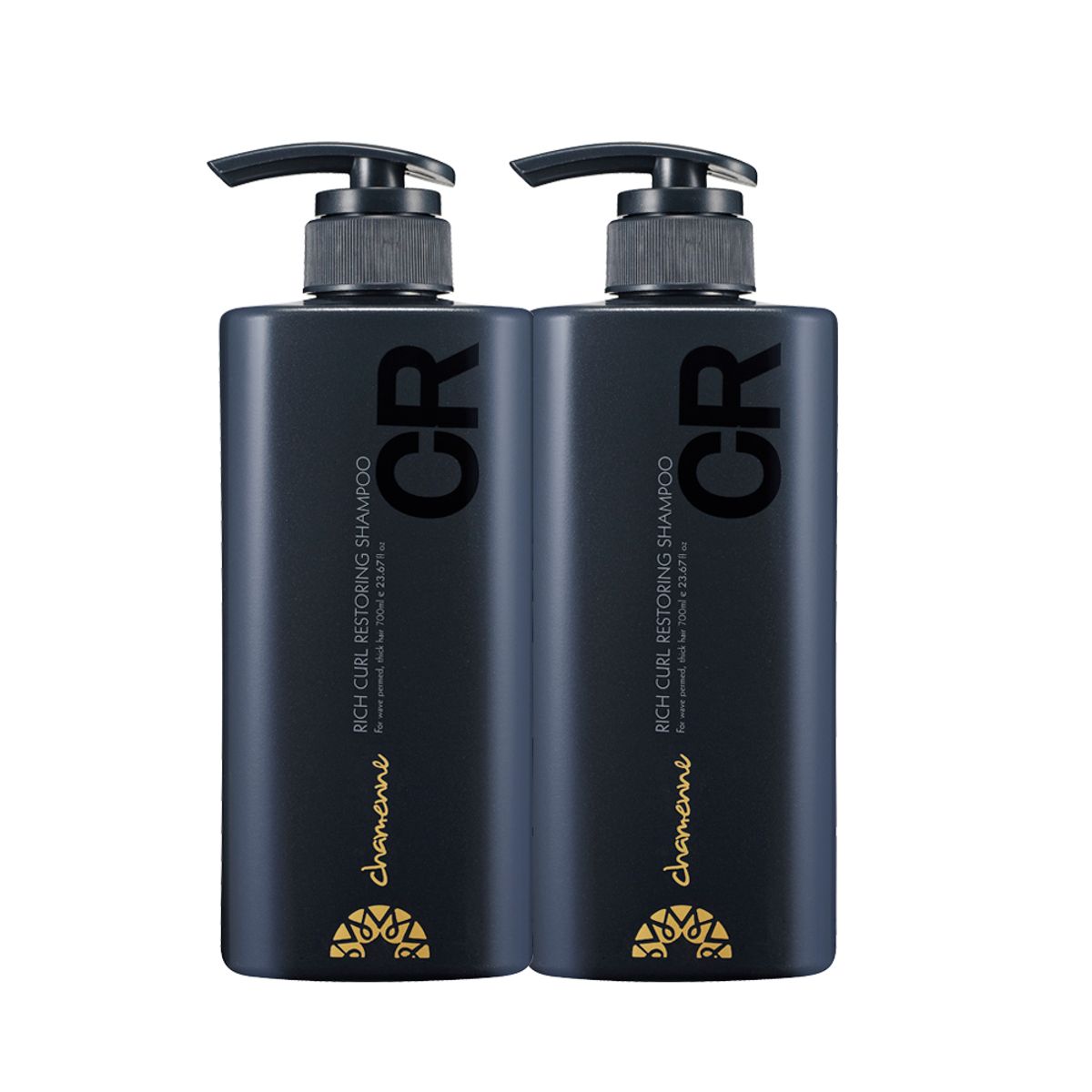 Shamenne CR Shampoo 700ml x 2 (Refreshing for Dry Hair and Scalp)