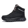 HUIZUMEI Men's Waterproof Fleece-Lined Snow Boots