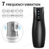 Automatic Male Masturbator Cup Sex Toys Vacuum Sucking Blowjob Deep Throat Vibration Suction Oral Cup Adult Products For Men 18+