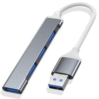 USB Car USB Expansion USB Port Expansion USB 3 USB Up To 5Gbps Data Transfer USB Computer USB Branching 4-in-1 Hub, Hub, Hub, 3.0 Port, 2.0 Ports,