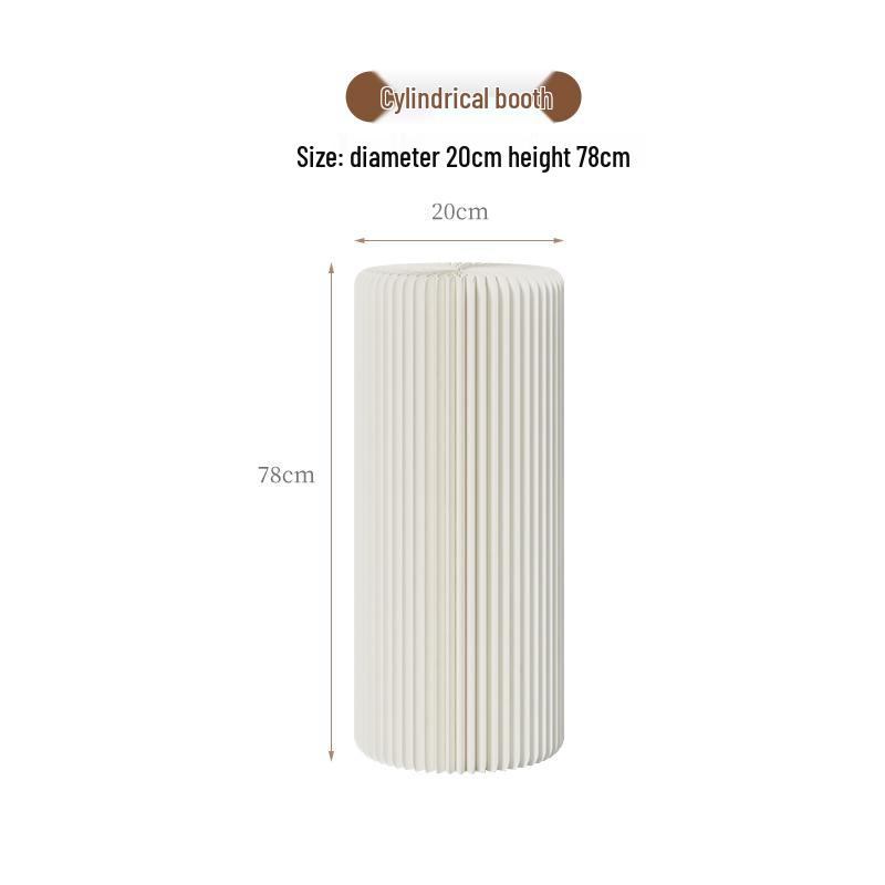 Creative Foldable Cylindrical Display Rack and Wedding Ornament Stand