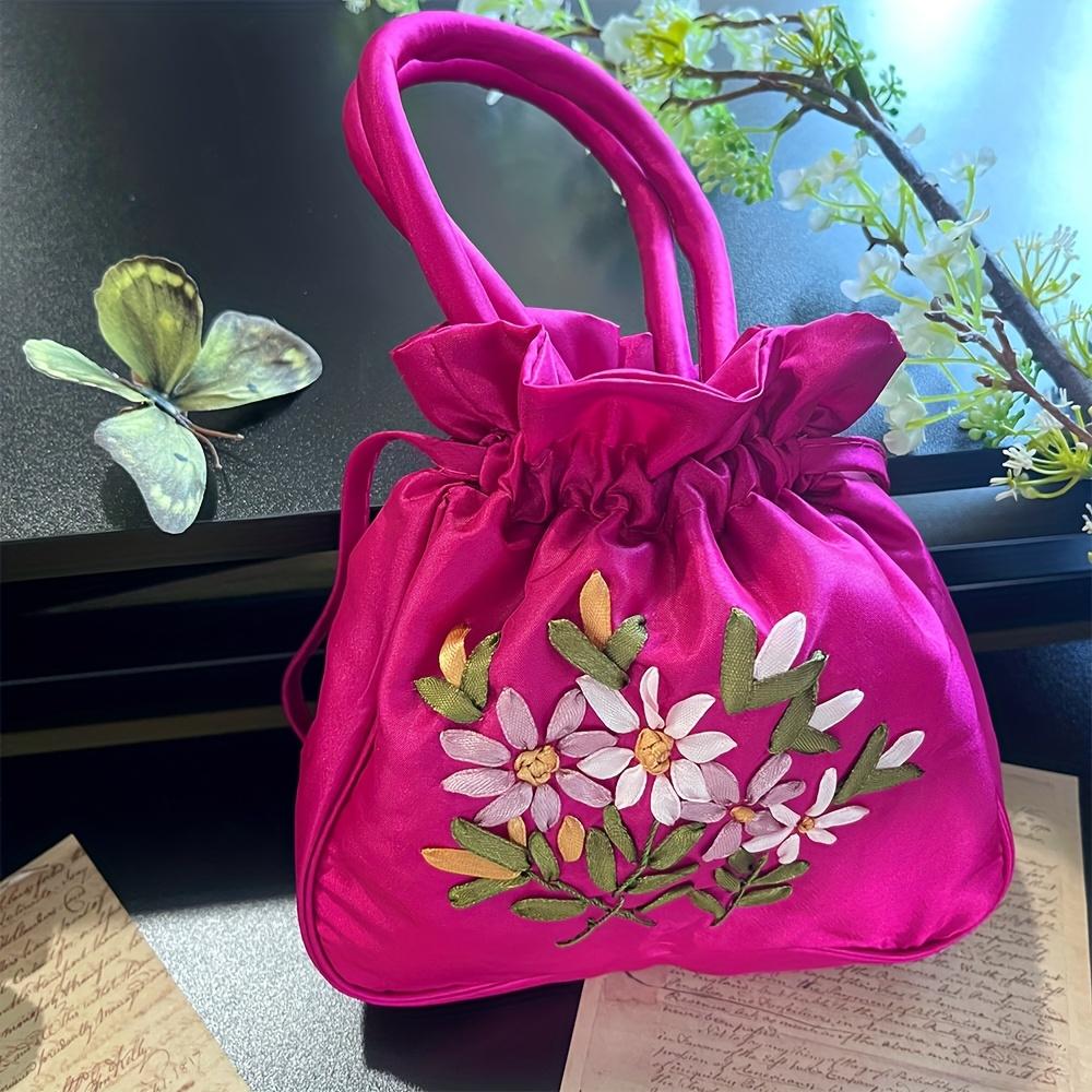 

Vintage Handbag, Available in multiple colors, Ladies handbag рожевий червоний колір