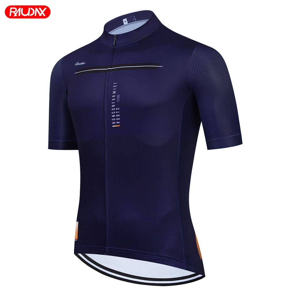 2026 Raudax Road Bike Jersey Set Men Cycling Clothing Summer MTB Team Clothes Short Sleeve Uniform Triathlon Skinsuit Ropa De Hombre