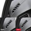 For Volkswagen Golf 7 Gti R Gte Gtd Mk7 2013- Carbon Fiber Car Dashboard Air Vent Frame Cover Trim Sticker Car Accessories