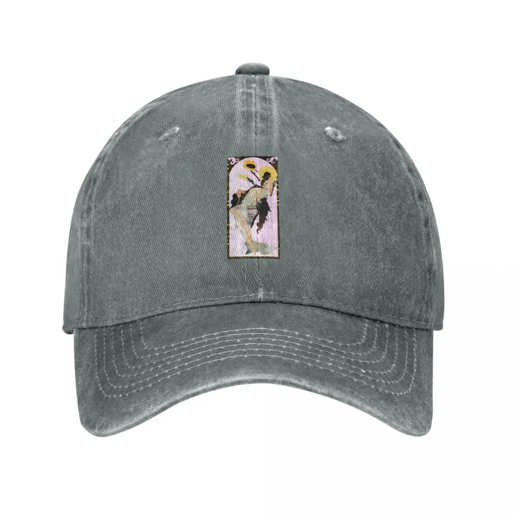 Collage Summer Alphonse Mucha Baseball Cap Fishing Cap Golf Hiking Hat Summer Hat For Unisex Womens