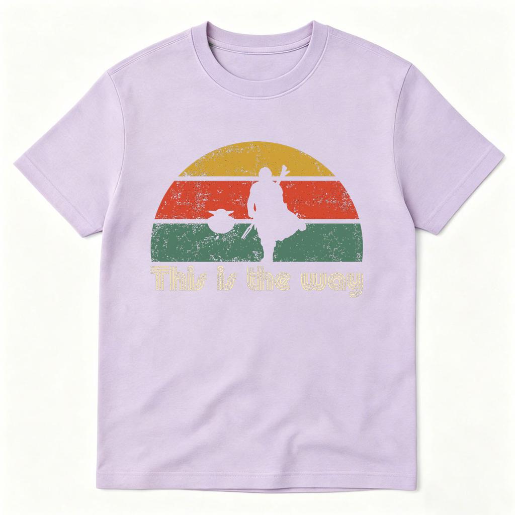 Funny Jedi The Retro Way Graphic Tshirt Unisex Women Clothing Fashion Vintage Tshirts Cotton Oversized Short Sleeve T Shirts Tops