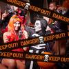 Halloween Isolation Warning Tape Scene Decoration And Props, Halloween European And American Skull Decoration Warning Strip 6m