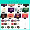 Diwali Greeting Celebration Card With Envelopes And Stickers For Events Festive