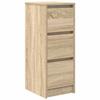 VidaXL Buffet Sonoma Oak 29.5x34x76 Cm Engineered Wood 861636