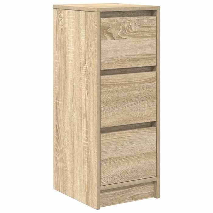 VidaXL Buffet Sonoma Oak 29.5x34x76 Cm Engineered Wood 861636