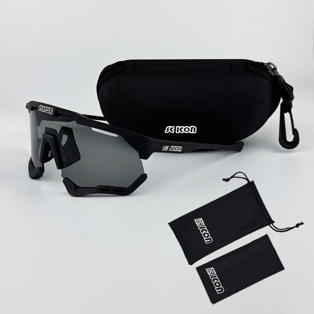 Ochelari de ciclism SCICON Ochelari de ciclism montan Ochelari de ciclism rutier Ochelari de protecție Bărbați Femei Sporturi în aer liber Ciclism Ochelari de soare Etui Accesorii