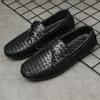 Genuine Leather Men Loafers Dress Shoes Male Boat Shoe Casual Shoes High Quality Driving Flats Luxury Man Party Wedding Footwear