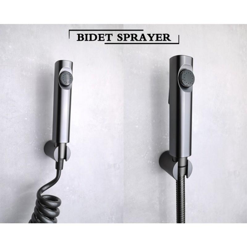 Toilet Bathroom Sprayer Wall Mounted High Pressure Bidet Sprayer Cleaning Tools Household Sprayer Shower Set