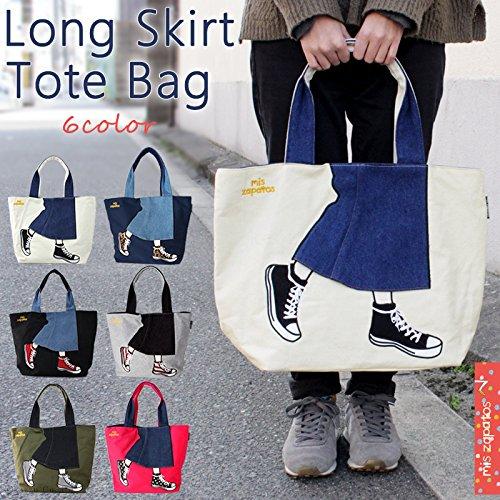 Mis Zapatos Women's A4 Tote Bag, Large Capacity, Shoulder Bag, Perfect for Denim Skirts and Sneakers, B-6535 (Natural)