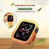 For Apple Watch Series SE3/SE2/SE1/ 6/5/4 44mm/7/8/9 45mm Dual Color TPU Watch Case