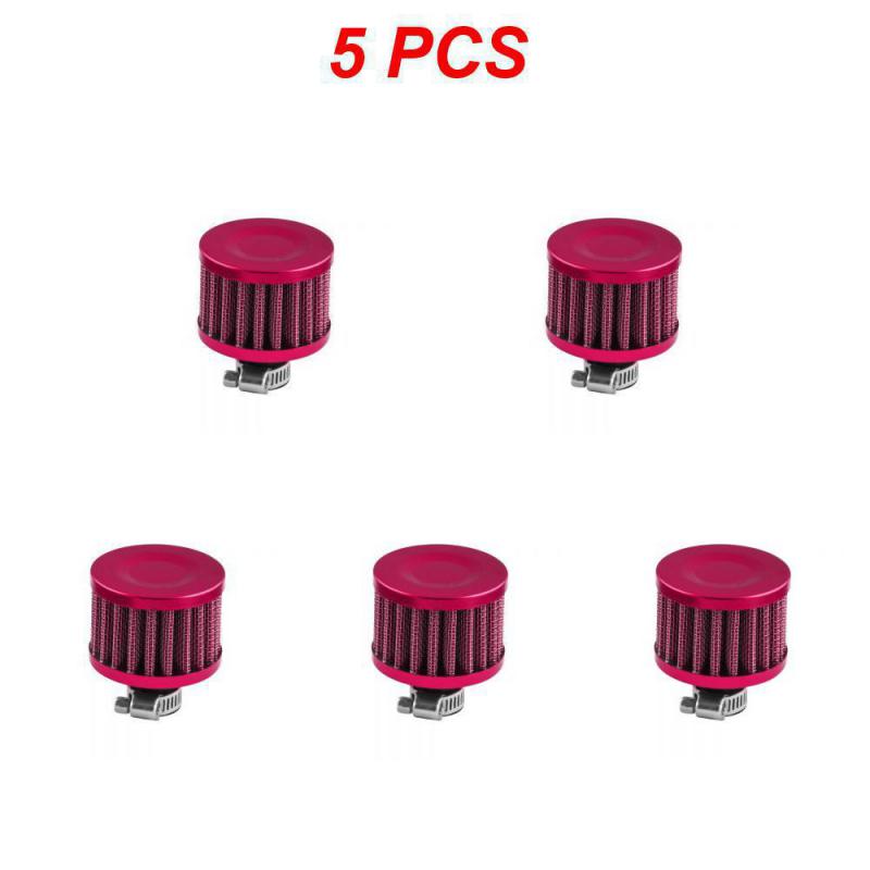 1~5 STÜCKE Kipphebelgehäusefilter Universal Langlebig 12mm Autozubehör Kurbelgehäusefilter Tragbarer Entlüftungsfilter