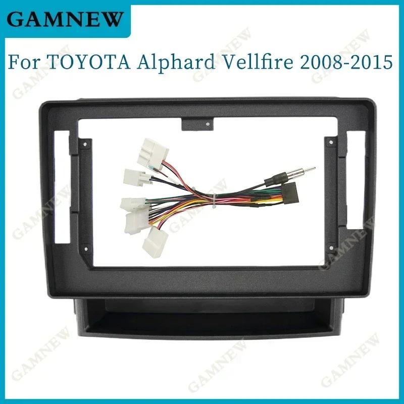 2008 Toyota Alphard 10,1   Android Панель Навигации Рамка Power cable